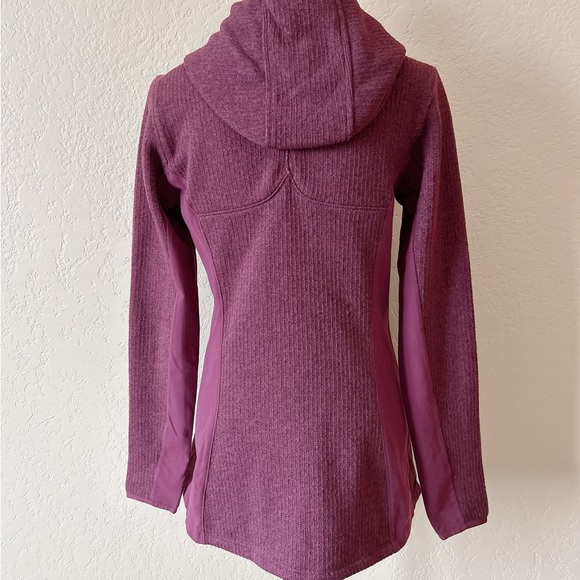 Athleta Burgundy Colored Full Zip Jacket Size S - Picture 6 of 11